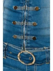 Jeans-Overall blau