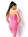 Netzkleid neonpink