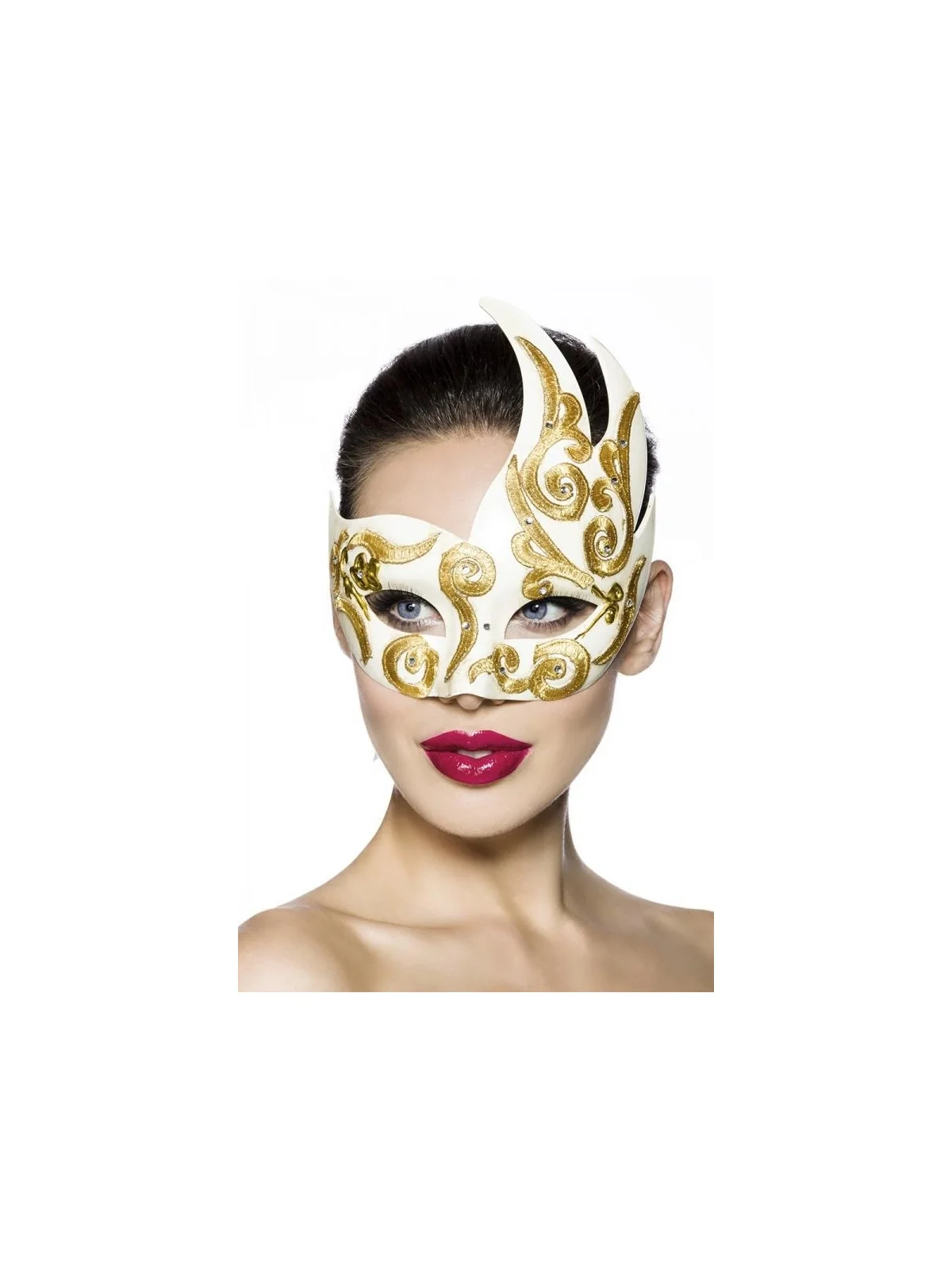 Maske gold