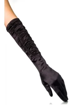 Schwarze Handschuhe A0212 von 7-Heaven