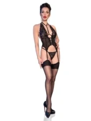 Erotik-Set Cr4419 Schwarz von Chilirose