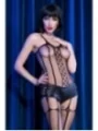 Bodystocking-Set Cr4476 Schwarz von Chilirose