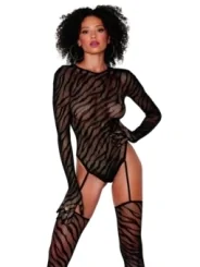 Bodystocking Dr0420 Schwarz von Dreamgirl