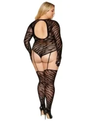 Bodystocking Dr0420 Schwarz von Dreamgirl