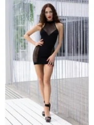 Minikleid CR4435 schwarz von Chilirose