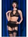 Spitzen-Set Cr4466 Schwarz von Chilirose