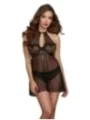 Babydoll Dr11796 Schwarz von Dreamgirl