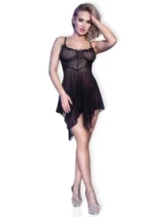 Babydoll Cr4370 Schwarz von Chilirose