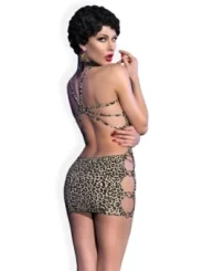 Leopard-Minikleid Cr4487 von Chilirose