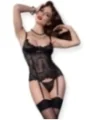 Bustier Cr4601 Schwarz von Chilirose