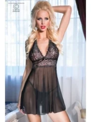 Babydoll Cr4145 Schwarz von Chilirose