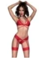 Spitzen-Set Cr4427 Rot von Chilirose