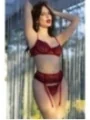 Dessous-Set Cr4607 Rot von Chilirose