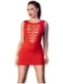 Nahtloses Minikleid Cr4622 Rot von Chilirose