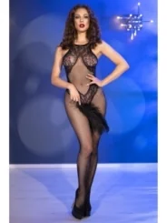 Bodystocking "CR4691" schwarz von Chilirose