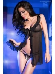 Babydoll Cr4219 Schwarz von Chilirose