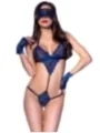 Erotik-Set Cr4266 Schwarz/Blau von Chilirose