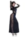 Cocktailkleid Cr4408 Schwarz von Chilirose