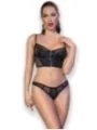 Corsagen-Set Cr4615 Schwarz von Chilirose