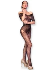 Bodystocking Cr4642 Schwarz von Chilirose