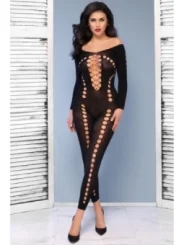 Bodystocking Cr4646 Schwarz von Chilirose