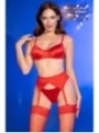 Satin-Set Cr4670 Rot von Chilirose