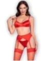 Satin-Set Cr4670 Rot von Chilirose