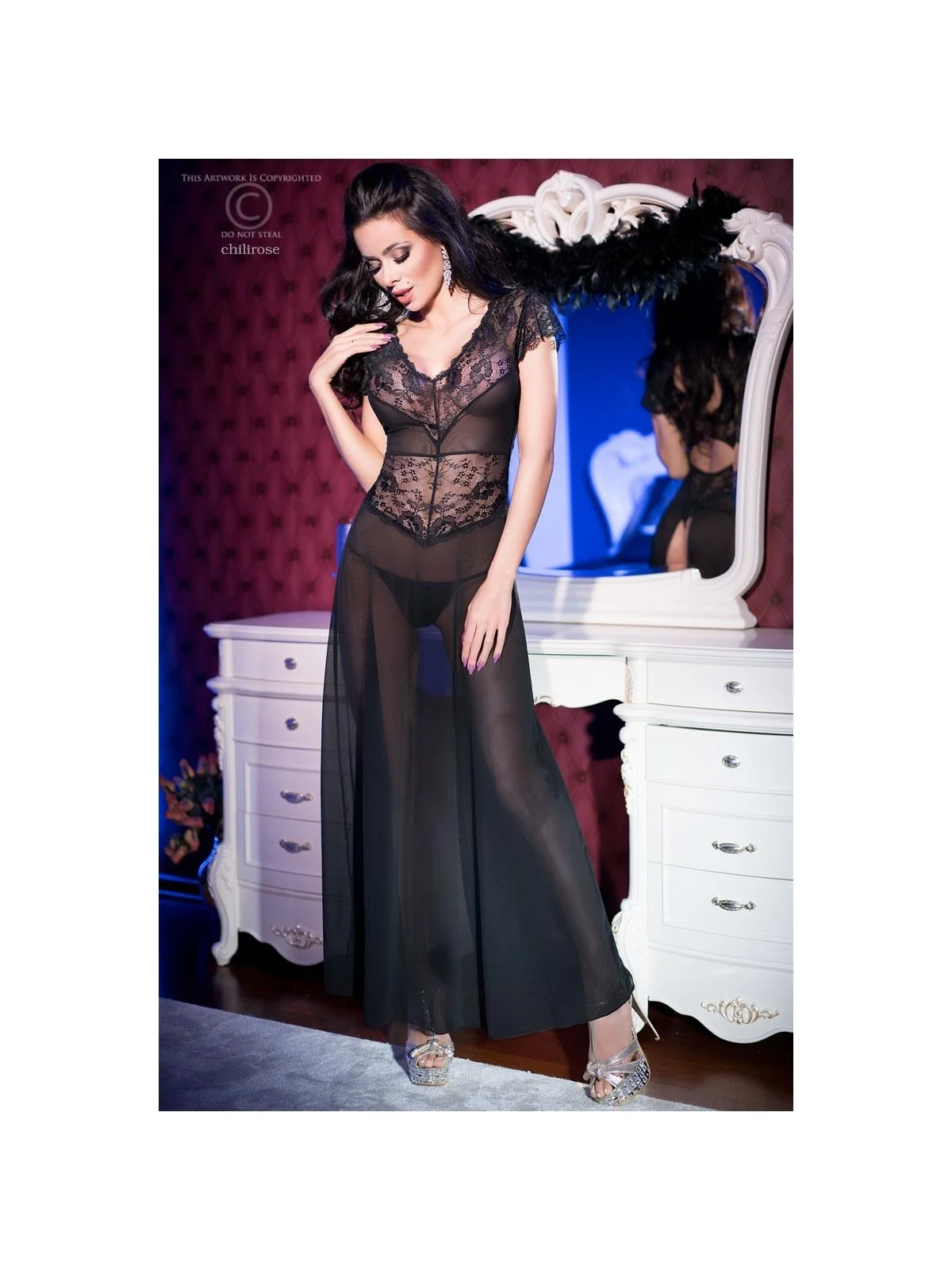 Robe Cr4167 Schwarz von Chilirose