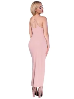 Langes Kleid CR4379 light pink von Chilirose