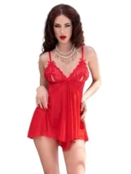 Babydoll Cr4461 Rot von Chilirose