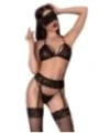 Spitzen-Set Cr4467 Schwarz von Chilirose