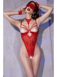 Body-Set Cr4488 Rot von Chilirose