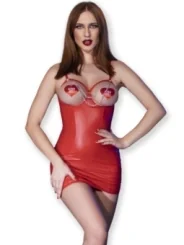 Minikleid Cr4629 Rot von Chilirose