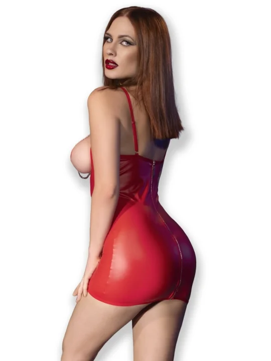 Minikleid Cr4629 Rot von Chilirose