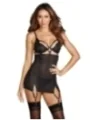 Strumpfband Kleid Dr12176 Schwarz von Dreamgirl