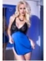 Babydoll Cr4131 Blau/Schwarz von Chilirose