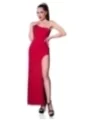 Langes Kleid Cr4443 Rot von Chilirose