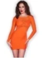 Minikleid CR4682 neonorange von Chilirose