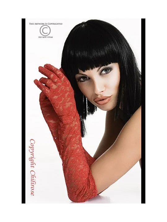 Handschuhe Rot Cr3071 von Chilirose