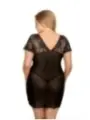 ♥ Schwarzes Chemise Marina von Anais Apparel Plus Size ♥