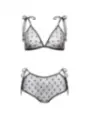 ♥ Schwarzes Set Aa052265 von Anais Apparel ♥