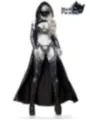 ♥ Lady Death (komplettset) Grau/Schwarz von Mask Paradise ♥