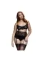 ♥ Baci - 3-Teiliges Strumpfhalterset Aus Spitze - für Kurven von Baci Lingerie ♥