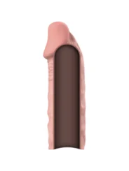 ♥ Penis Verlängerung Extra Comfort Sleeve V5 Hautfarben ♥ von Virilxl