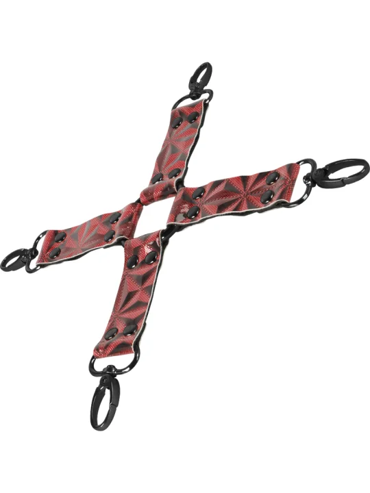 ♥ Vegane Kunstleder-Hog-Tie ♥ von Begme Red Edition