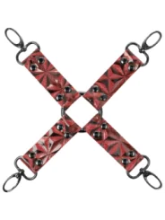 ♥ Vegane Kunstleder-Hog-Tie ♥ von Begme Red Edition