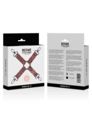 ♥ Vegane Kunstleder-Hog-Tie ♥ von Begme Red Edition