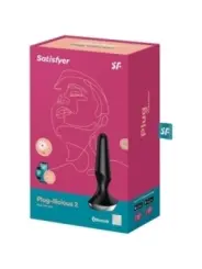 ♥ Plug Ilicious 2 Plug Vibrator - Schwarz ♥ von Satisfyer Connect