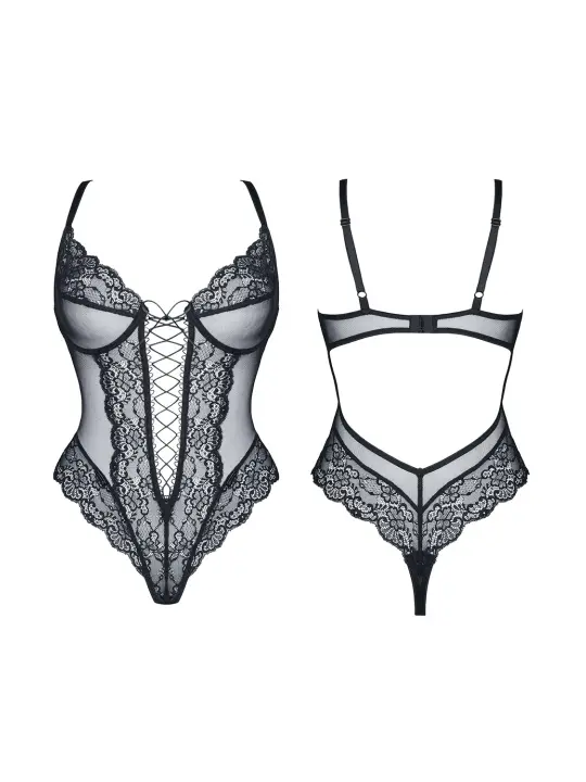 ♥ Schwarzer Body Florence von Demoniq Look At Me Collection ♥