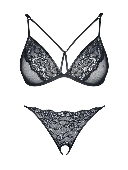 ♥ Schwarzes Set Gabrielle von Demoniq Look At Me Collection ♥